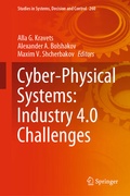 Cover: Cyber-Physical Systems: Industry 4.0 Challenges - Springer