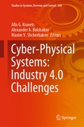 Cover: Cyber-Physical Systems: Industry 4.0 Challenges - Springer