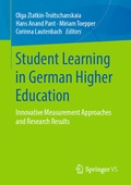 Cover: Student Learning in German Higher Education - Springer VS