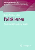 Cover: Politik lernen - Springer VS