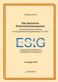 Cover: Das Spanische Einkommensteuergesetz (mit Durchf&uuml;hrungsverordnung) - Xenomoi Verlag