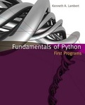 Cover: Fundamentals of Python : First Programs - South-Western College Publishing