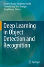 Cover: Deep Learning in Object Detection and Recognition - Springer
