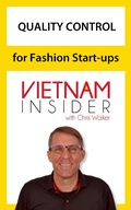 Cover: Quality Control for Fashion Start-ups with Chris Walker (Overseas Apparel Production Series, #3) - Overseas Apparel Production Series