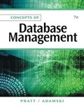 Cover: Concepts of Database Management - South-Western College Publishing