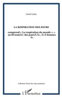 Cover: Respiration des jours la - Harmattan