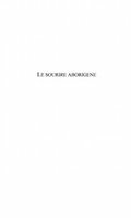 Cover: LE SOURIRE ABORIGENE - Harmattan