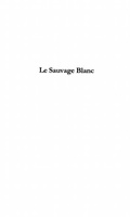 Cover: LE SAUVAGE BLANC - Harmattan