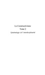 Cover: Constructivisme 2 Le - Harmattan