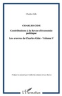 Cover: CHARLES GIDE - Harmattan