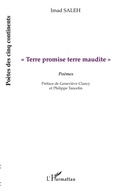 Cover: "TERRE PROMISE TERRE MAUDITE" - Editions L'Harmattan
