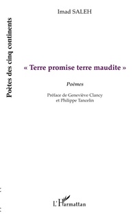 Enlarge image Cover: "TERRE PROMISE TERRE MAUDITE" - Editions L'Harmattan