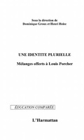 Cover: Une identite plurielle - Harmattan