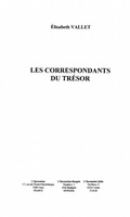 Cover: Les correspondants du Tresor - Harmattan