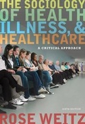 Cover: The Sociology Of Health, Illness, And Health Care - Wadsworth Publishing Co Inc
