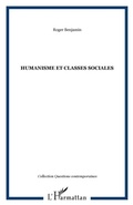 Cover: Humanisme et classes sociales - Harmattan