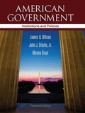 Cover: American Government - CENGAGE Learning Custom Publishing