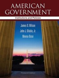 Enlarge image Cover: American Government - CENGAGE Learning Custom Publishing
