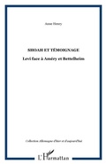 Cover: Shoah et temoignage - Harmattan