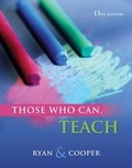 Cover: Those Who Can, Teach - Wadsworth Publishing Co Inc