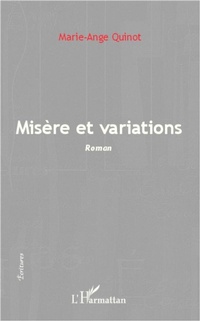 Enlarge image Cover: Misère et variations - Écritures