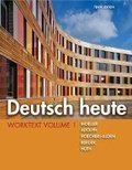 Cover: Deutsch heute Worktext, Volume 1 - CENGAGE Learning Custom Publishing