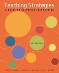 Cover: Teaching Strategies - Wadsworth Publishing Co Inc