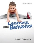 Cover: Learning and Behavior - CENGAGE Learning Custom Publishing