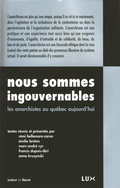 Cover: Nous sommes ingouvernables - Lux Editeur