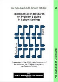 Enlarge image Cover: Implementation Research on Problem Solving in School Settings - WTM-Verlag