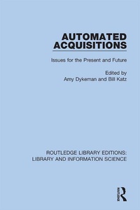 Abbildung von: Automated Acquisitions - Routledge
