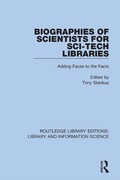Cover: Biographies of Scientists for Sci-Tech Libraries - Routledge