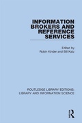 Cover: Information Brokers and Reference Services - Routledge