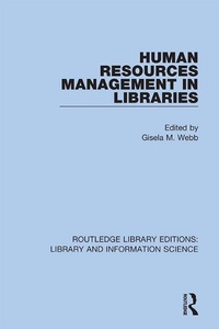 Abbildung von: Human Resources Management in Libraries - Routledge