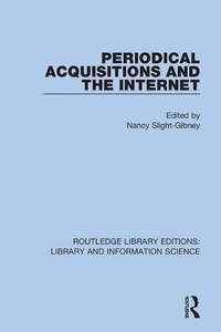 Abbildung von: Periodical Acquisitions and the Internet - Routledge