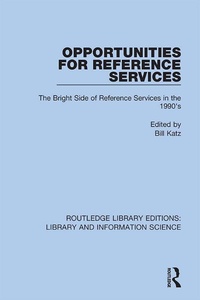 Abbildung von: Opportunities for Reference Services - Routledge