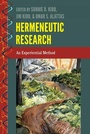 Cover: Hermeneutic Research - Peter Lang Verlag