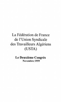 Cover: Federation de france 2e congres - Harmattan