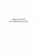 Cover: Trois lectures du phedon de platon - Harmattan