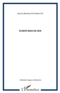 Cover: ecriture de soi - Harmattan