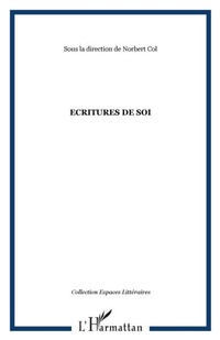 Enlarge image Cover: ecriture de soi - Harmattan