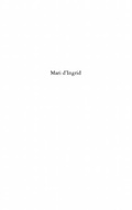 Cover: Mari d'ingrid - traduit de l'anglais par - Harmattan