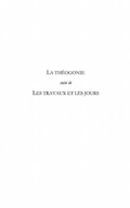 Cover: Theogonie La - Harmattan