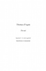 Cover: Thomas d'Aquin - Harmattan