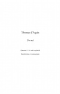 Cover: Thomas d'Aquin - Harmattan