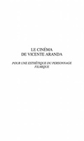Cover: LE CINEMA DE VICENTE ARANDA - Harmattan