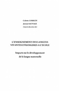 Cover: L'enseignement des langues vivantes etrangEres A l'ecole - i - Harmattan