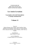 Cover: Les annees lovanium (tome 2) - la premiere universite franco - Harmattan