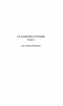 Cover: Constructivisme Le 1 - Harmattan