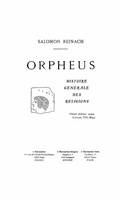 Cover: Orpheus histoire generale desreligions - Harmattan